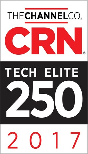 MNJ Technologies Named One of 2017 Tech Elite Solution Providers by CRN®