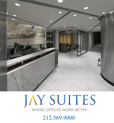 Jay Suites Grand Central Location Reception Area