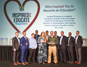 PeopleAdmin Celebrates University Lecturer and K-12 Substitute As Inspired2Educate Recipients During Annual Customer Conference