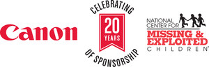 Canon U.S.A. Commemorates 20 Years of Partnership with the National Center for Missing &amp; Exploited Children and Yellowstone Forever