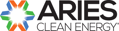 The new logo of Aries Clean Energy.