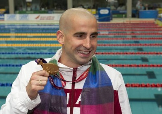 Le nageur paralympique Benoit Huot nommé Chef de Mission adjoint des Jeux du Commonwealth de 2018