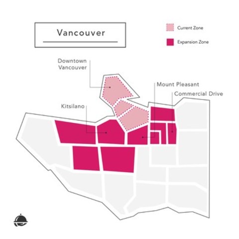 foodora Expands Delivery Zone in Vancouver with Over 150 Restaurants by Mid-April