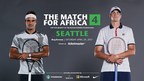 Roger Federer joins Bill Gates, John Isner in Seattle for the Match for Africa 4 to benefit children's education in Africa