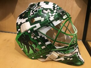 Dallas Stars Goalie Auctions Helmet to Support Wounded Warrior Project