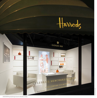 路易十三首家限时品牌概念店入驻伦敦哈洛德百货