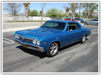 1967 Chevelle SS with a frame-off restoration is one the the 300+ Hollywood vehicles up for bid as Picture Car Warehouse makes room for new acquisitions.