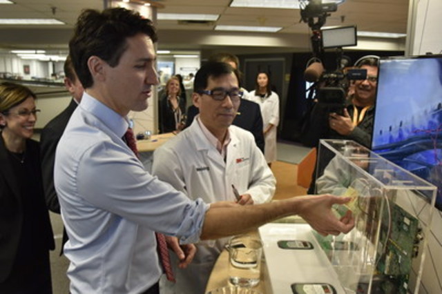 Le premier ministre Trudeau vante le leadership de la Compagnie 3M Canada en matière de diversité et d'innovation