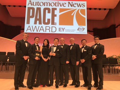 SANHUA Automotive Wins Automotive News' 2017 PACE Award
