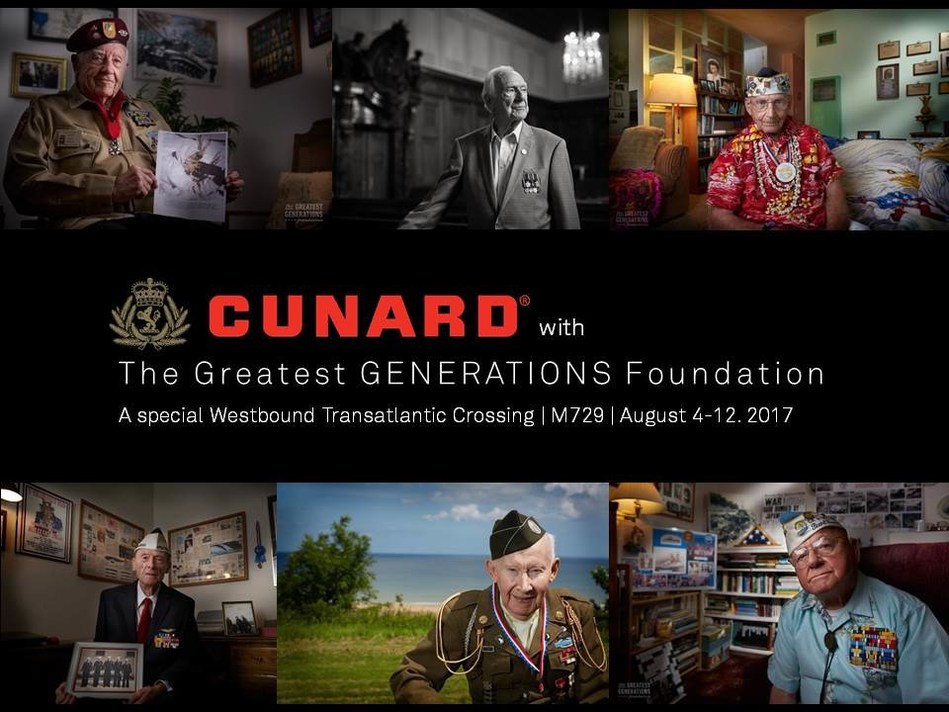 Cunard and The Greatest GENERATIONS Foundation