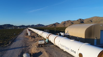 Hyperloop One announces completion of tube installation at Las Vegas DevLoop, world's first full-system test track.