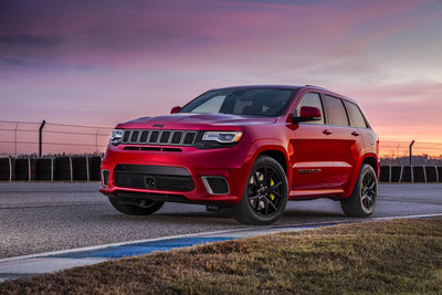 707-horsepower 2018 Jeep® Grand Cherokee Trackhawk: The Most Powerful and  Quickest SUV Ever