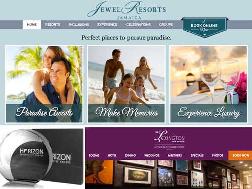 Wpromote, an El Segundo, CA-based digital marketing agency, recently earned four Horizon Interactive Awards for two of its clients' website builds in the categories of Responsive/Mobile Design and Travel & Tourism. The websites for Aimbridge Hospitality's Jewel Resorts (www.jewelresorts.com) and Marriott's The Lexington New York City, Autograph Collection (www.lexingtonhotelnyc.com) were praised for detailed local area information, attraction-based landing pages, enticing imagery, creative conte