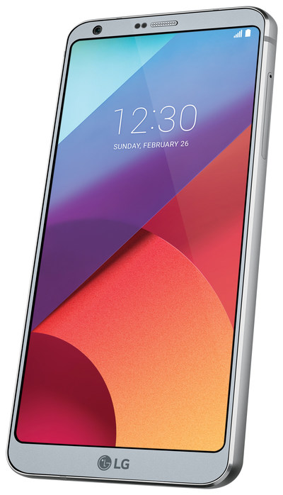 New Flagship LG G6 Smartphone is Ideal for Enterprise Productivity and Offers Always-on Display, Wireless Charging, and the Google Assistant