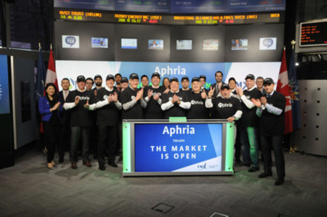 Aphria Inc. Opens the Market