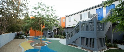 Luther Burbank Savings provided financing for "Miracle Manor," a multi-unit apartment building that offers subsidized housing to families with children battling life-threatening illnesses.