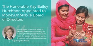 The Honorable Kay Bailey Hutchison Appointed to MoneyOnMobile Board of Directors