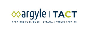 Argyle PR and TACT Intelligence-conseil form unique partnership in Canada's national capital