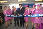 MIA Celebrates Inaugural Miami-Reykjavík Flight by WOW air