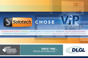 Solotech selects DLGL's VIP HCM Software Solution for Canada and USA deployment. Two Canadian leaders working together