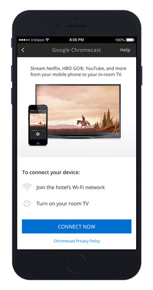 Hyatt And SONIFI To Deliver A Personalized In-Room Streaming Experience Powered By Google Chromecast To Travelers Around The Globe