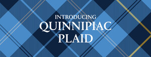 Quinnipiac University unveils 'Quinnipiac Plaid,' a new tartan design denoting the university's strong sense of community, pride and national prominence