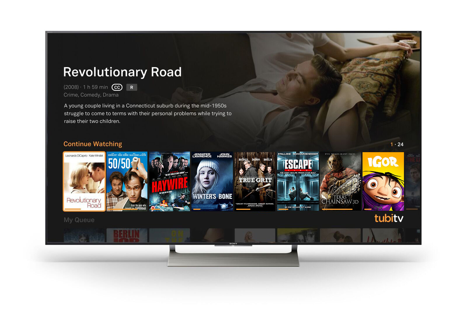 Tubi Tv S Free Television And Movie App Added To Sony Smart Tvs And Blu Ray Players