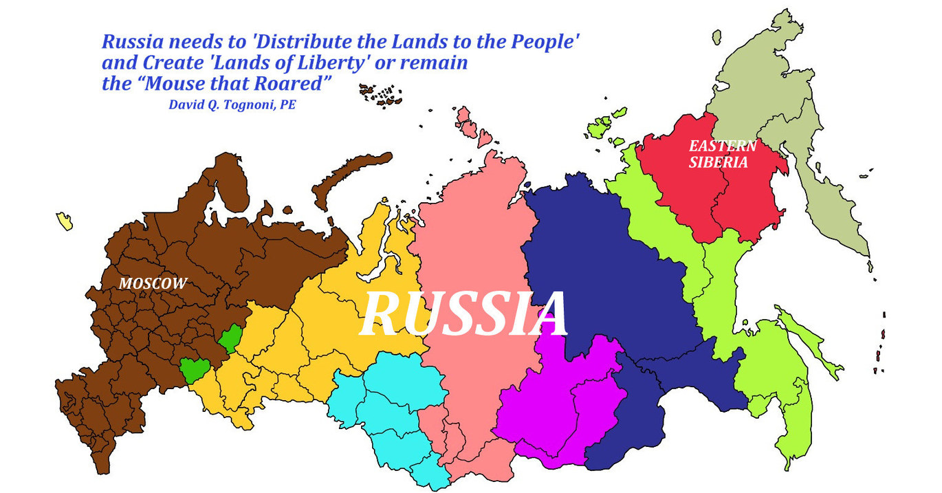 Russia Needs to 'Distribute the Lands to the People' and Create 'Lands ...