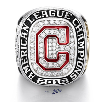 Jostens delivers Cleveland Indians American League Championship Ring