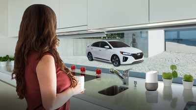 Hyundai’s Blue Link Agent for the Google Assistant, demonstrated at Pepcom’s Digital Experience prior to the 2017 Consumer Electronics Show (CES®) is now available for use by Hyundai owners. The announcement was made during a press conference at the New York International Auto Show today.
