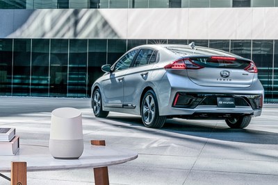 Hyundai’s Blue Link Agent for the Google Assistant, demonstrated at Pepcom’s Digital Experience prior to the 2017 Consumer Electronics Show (CES®) is now available for use by Hyundai owners. The announcement was made during a press conference at the New York International Auto Show today.