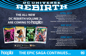 DC Entertainment's Best-Selling 'DC Universe Rebirth' Comic Collections Expand on hoopla digital