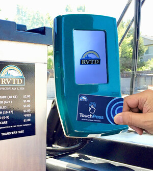 RVTD Launches TouchPass Electronic Fare Collection Service