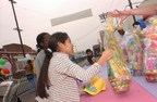 Easter Bunny &amp; Volunteers Prepare 700 Easter Baskets Filled With Toys And Candy For Inner City Children As Fred Jordan Missions Celebrates Easter Saturday On Skid Row