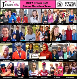 Dream Big! Boston Marathon Team Members Raise Over $220,000 to Help Provide Girls From Low-Income Situations With the Items and Fees Needed for Them to Participate in Sports and Physical Activities