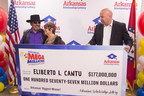 Biggest-Ever Arkansas Lottery Winner Claims Prize