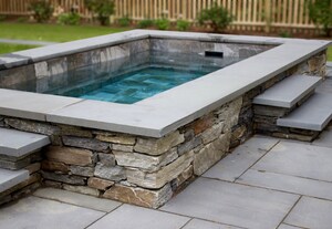 Two Pools in One; A Plunge Pool Does Double Duty