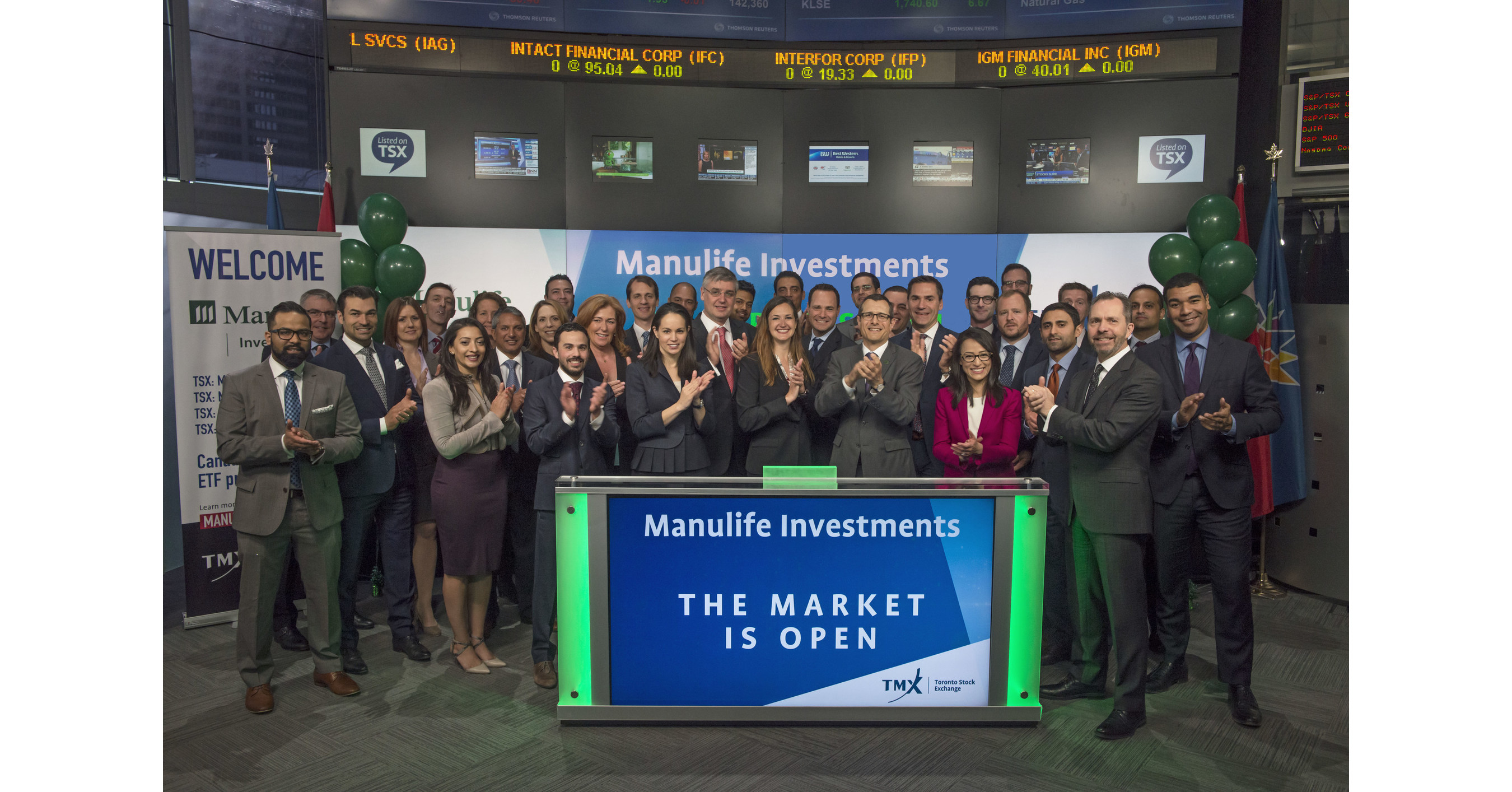 Manulife Investments Opens The Market
