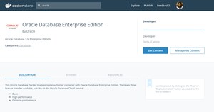 Oracle Brings Oracle's Flagship Databases and Developer Tools to the Docker Store