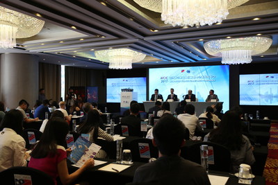 Press Conference of APCAC 2017 Asia Pacific Business Summit (PRNewsfoto/AmCham South China)
