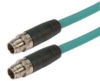 L-com Debuts New Line of Premium X-Coded M12 Cable Assemblies