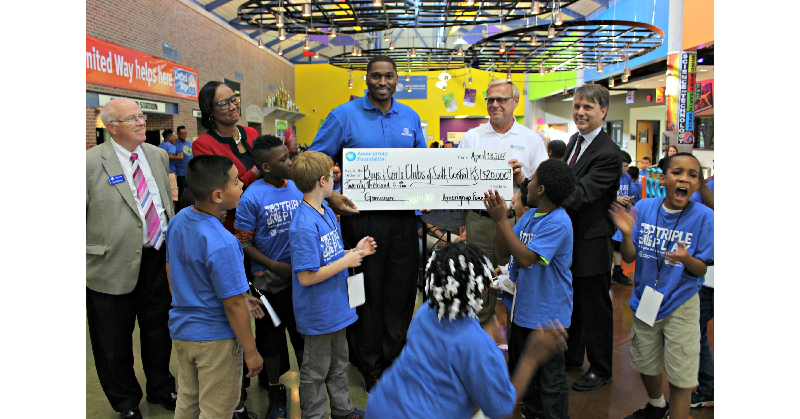 Health And Wellness Grant Awarded To Boys & Girls Clubs Of South Central Kansas