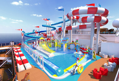 Colorful Dr. Seuss WaterWorks Park To Be Featured On New Carnival Horizon Debuting In Video