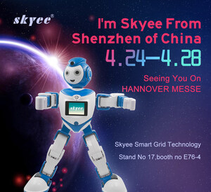 Chinese-made Robot Astronaut Skyee In Starring Role At This Year's Hannover Messe