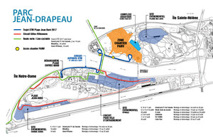 En marge des travaux du PAMV - Un site accueillant et sécuritaire pour les usagers du parc Jean-Drapeau cet été