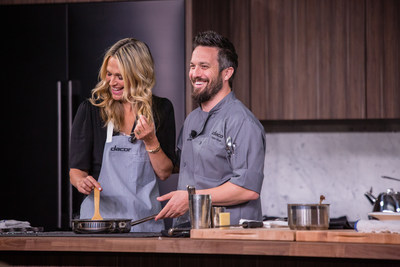 Fabio Viviani and Molly Sims at Dacor Dinnertime Meets Showtime, Pebble Beach Food & Wine