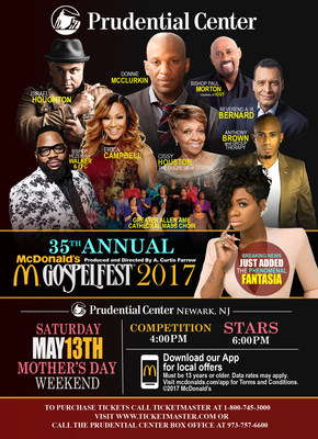 McDonald’s Gospelfest 2017 poster