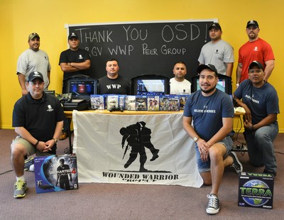 Veterans received many different gamin necessities from Operation Supply Drop. 
