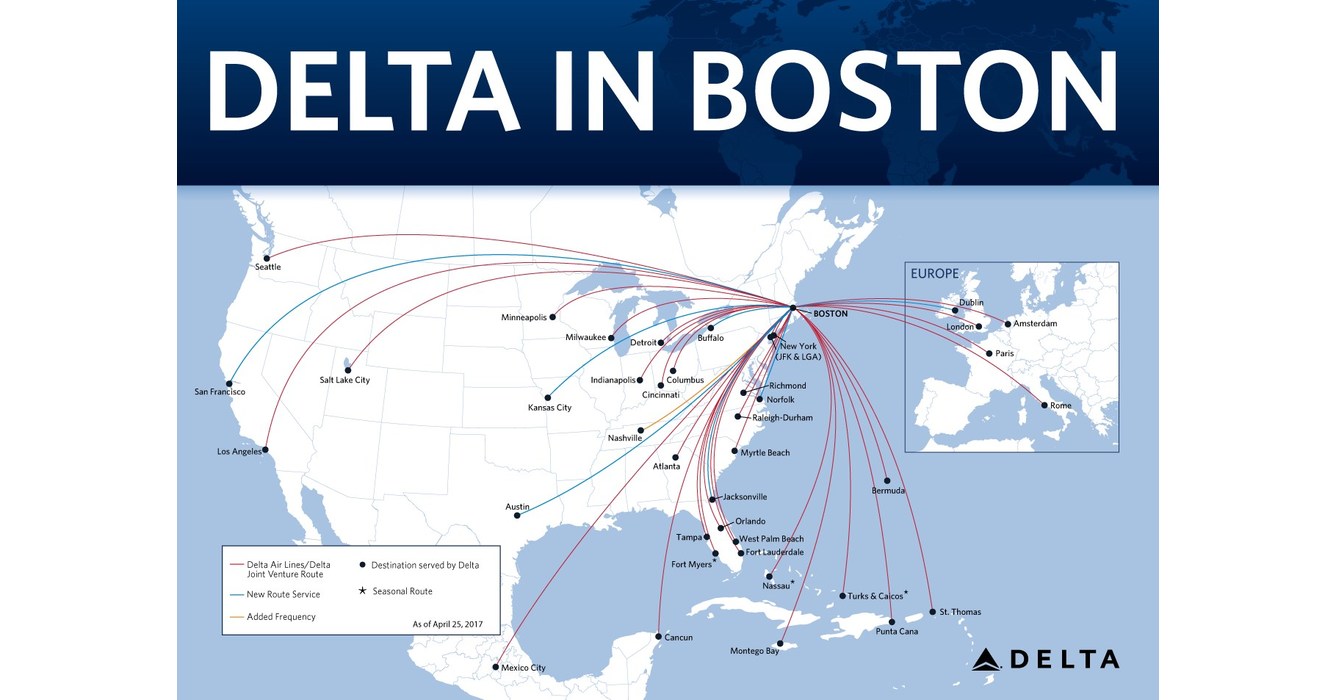 delta airlines world route map