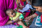 UNICEF reaches almost half of the world's children with life-saving vaccines